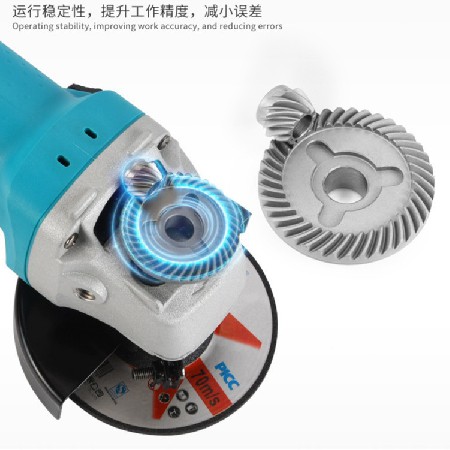 工业角向磨光机多功能打磨家用抛光切割电动工具带辅助手柄角磨机